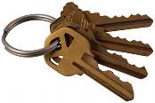 Keys for Our Locksmith and Security Services - Accurate Locksmith & Security